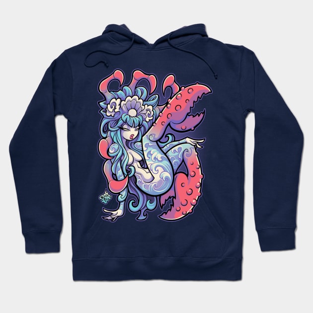 ZODIAC CANCER Hoodie by JEHSEE